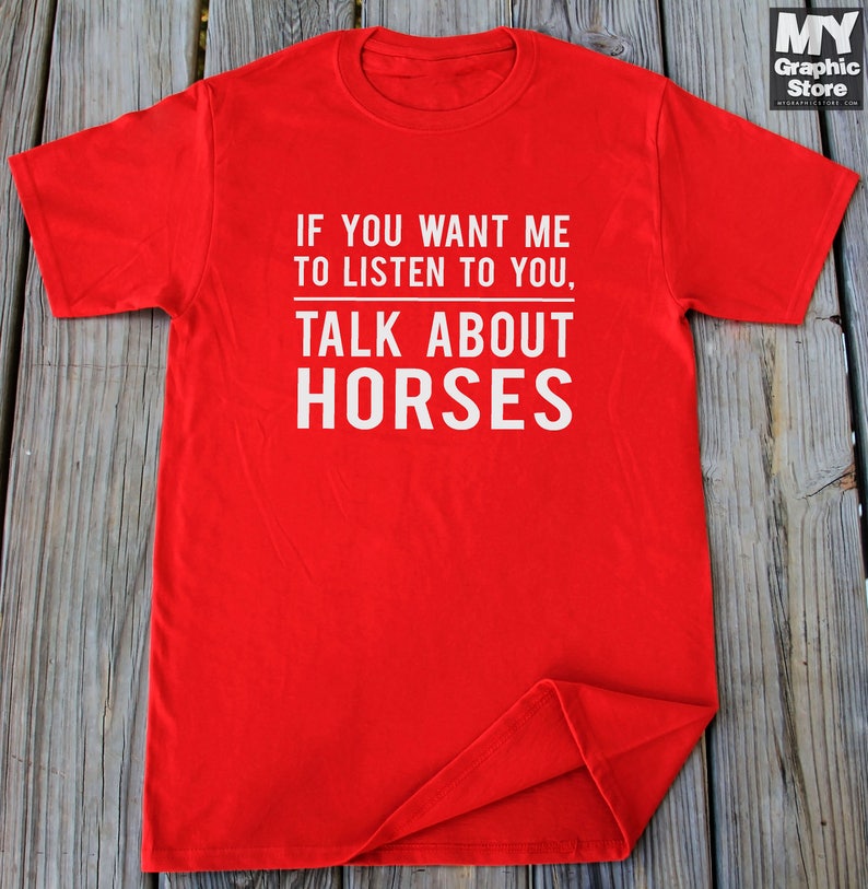 Horse Shirt Horses Lover Shirt Funny Horse T Shirt Gifts for Etsy