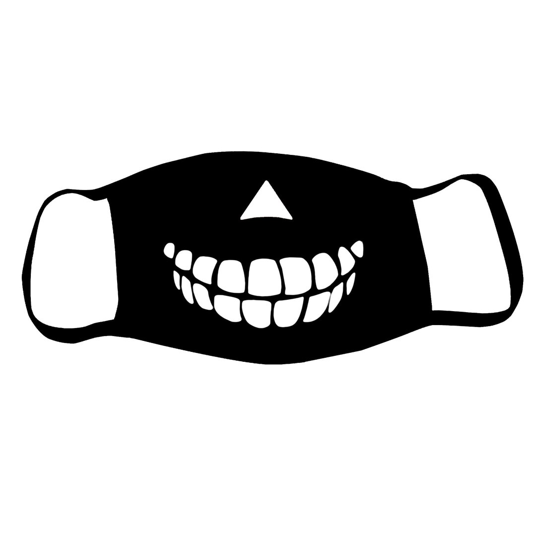 Funny Halloween Mask Halloween Teeth Face Mask Teeth Face Etsy