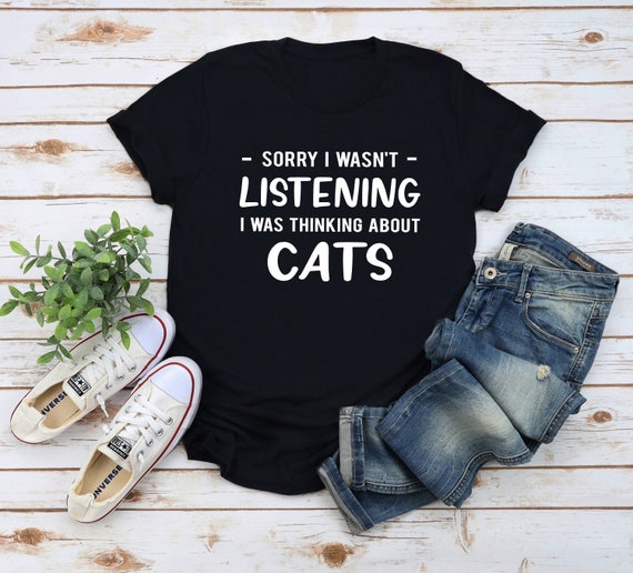 Funny cat lover clearance shirts