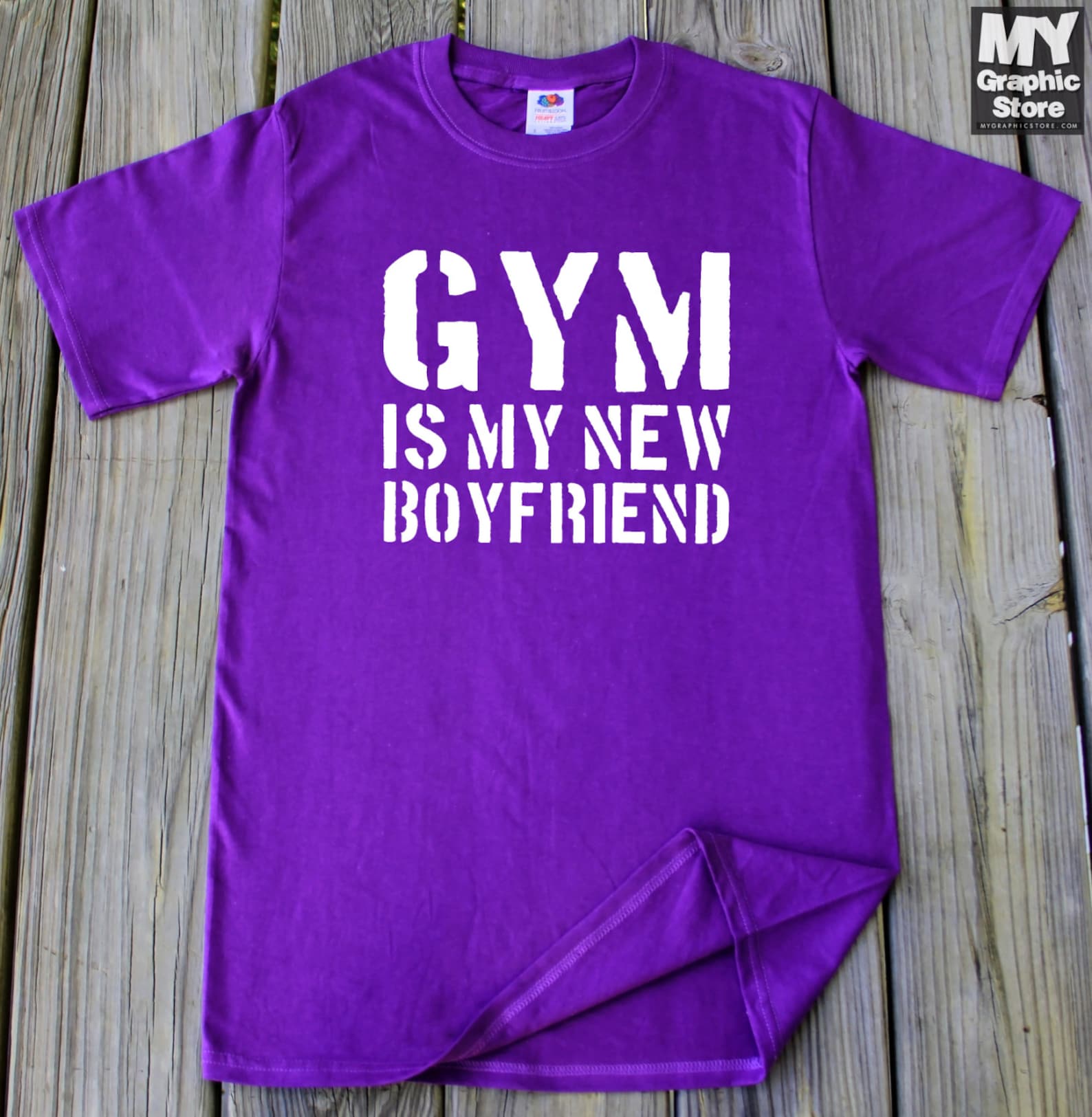 Gym Is My New Boyfriend TShirt Funny TShirt Gift For Her Etsy