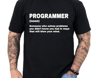 Programmer Gift, Programmer Definition Shirt, Gift for Programmer, Programmer Gifts, Programmer T Shirt