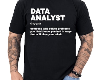 Data Analyst Gift, Data Analyst Definition Shirt, Gift for Data Analyst, Funny Data Analyst T Shirt, Data Analyst Gifts