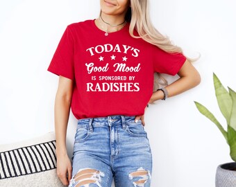 Radishes Shirt, Gift for Radish Lover, Radishes Gifts, Radishes Enthusiast, Funny Radishes T-shirt Men & Women