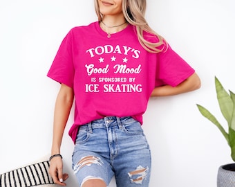 Ice Skating Shirt, Gifts for Ice Skater, Ice Skating Gift, Ice Skating T-shirt, Unisex Size S-3XL