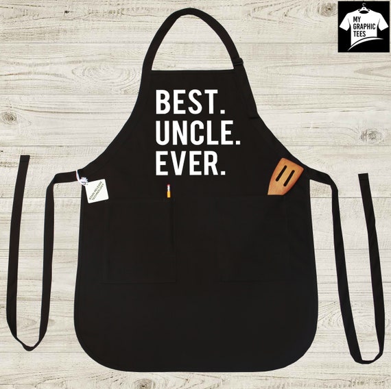 Uncle Fathers Day Gift, Uncle Apron, Uncle Cooking Gift, Uncle Grilling Gift, Uncle Chef Gift, Funny Uncle Gift, Uncle Christmas Gift, Uncle