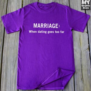 Marriage T-shirt Husband Gift Funny Marriage Shirt Wife Gift - Etsy