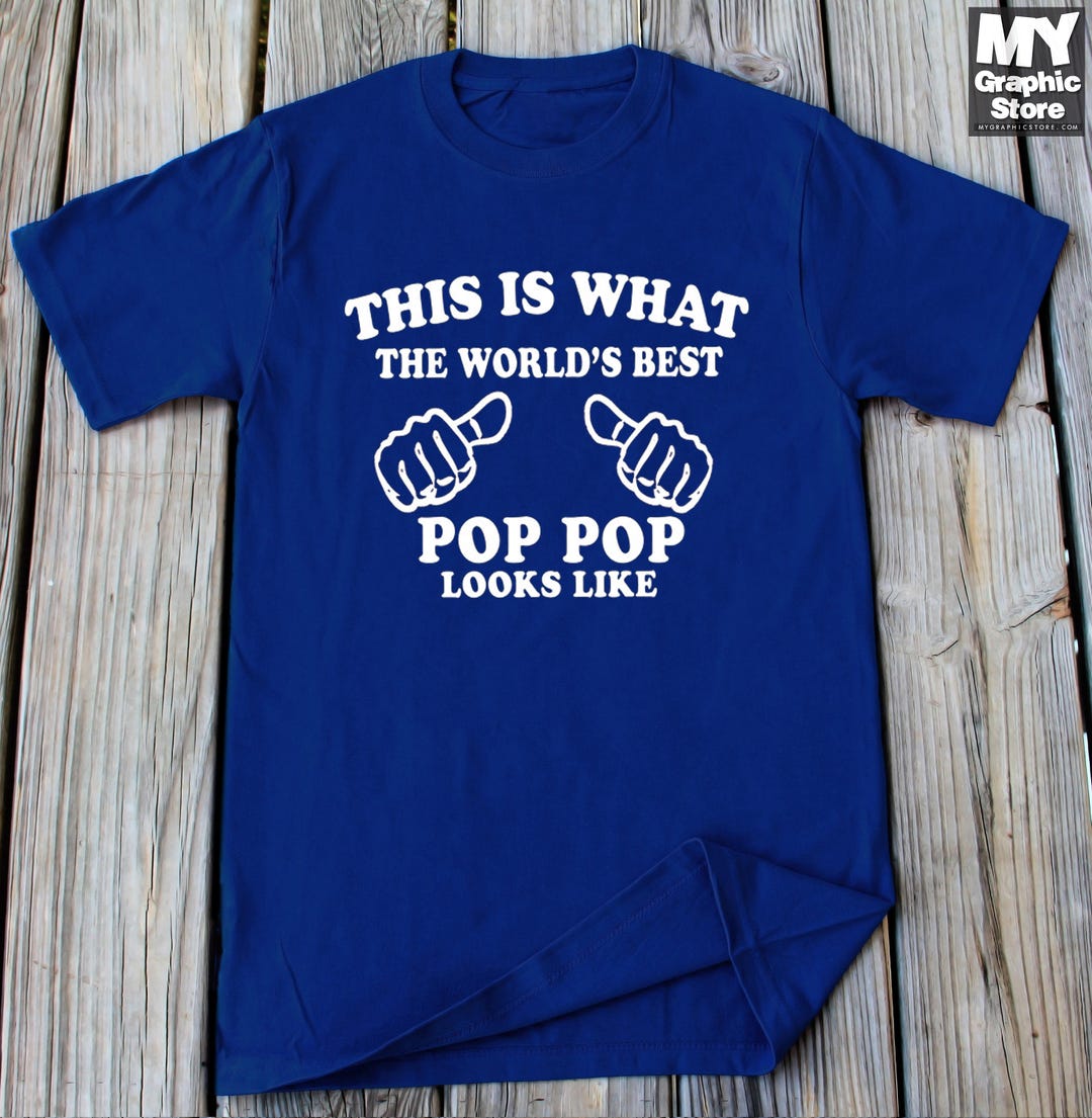 Pop Pop Shirt Fathers Day Gift Pop Pop Gift Christmas Gifts - Etsy