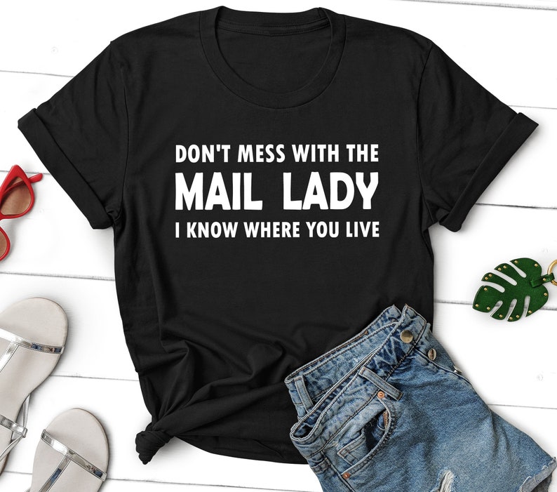 Mail Lady Gift Postal Worker Shirt Mail Lady Shirt Post Etsy