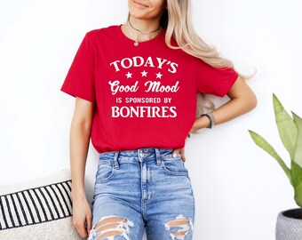 Bonfires Shirt, Gifts for Bonfire Lover, Bonfires Gift, Funny Campfire T-shirt, Unisex Size S-3XL