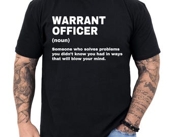 Warrant Officer Shirt, Warrant Officer Definition Shirt, Gift for Warrant Officer, Warrant Officer Gifts, Warrant Officer Men & Women S-3XL