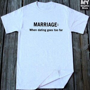 Marriage T-shirt Husband Gift Funny Marriage Shirt Wife Gift - Etsy
