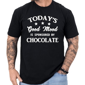 Chocolate Lover Shirt, Chocolate Lover Gift, Chocolate Shirt, Chocolate Gift, Chocolate Gift for Her, Chocolate Gift for Him, Chocoholic image 1