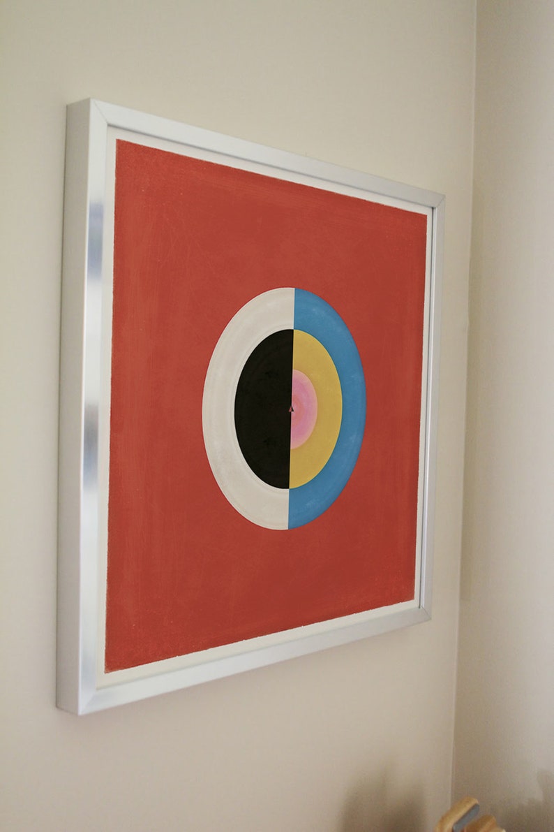 Hilma af Klint El cisne n.17 Poster imprimible arte Etsy