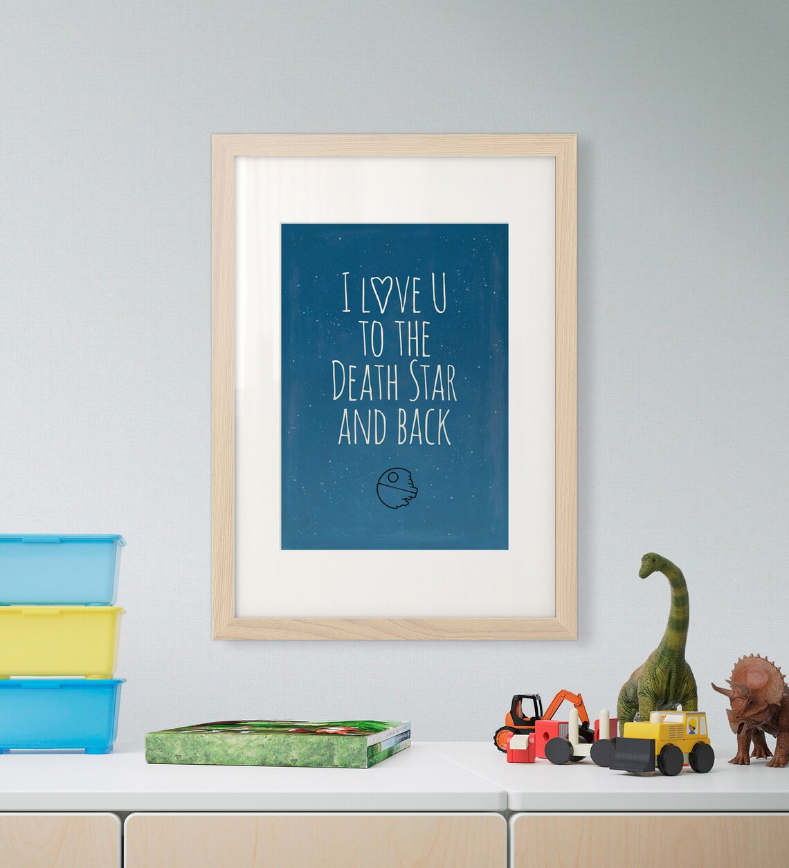 I Love You to the Death Star and Back Star