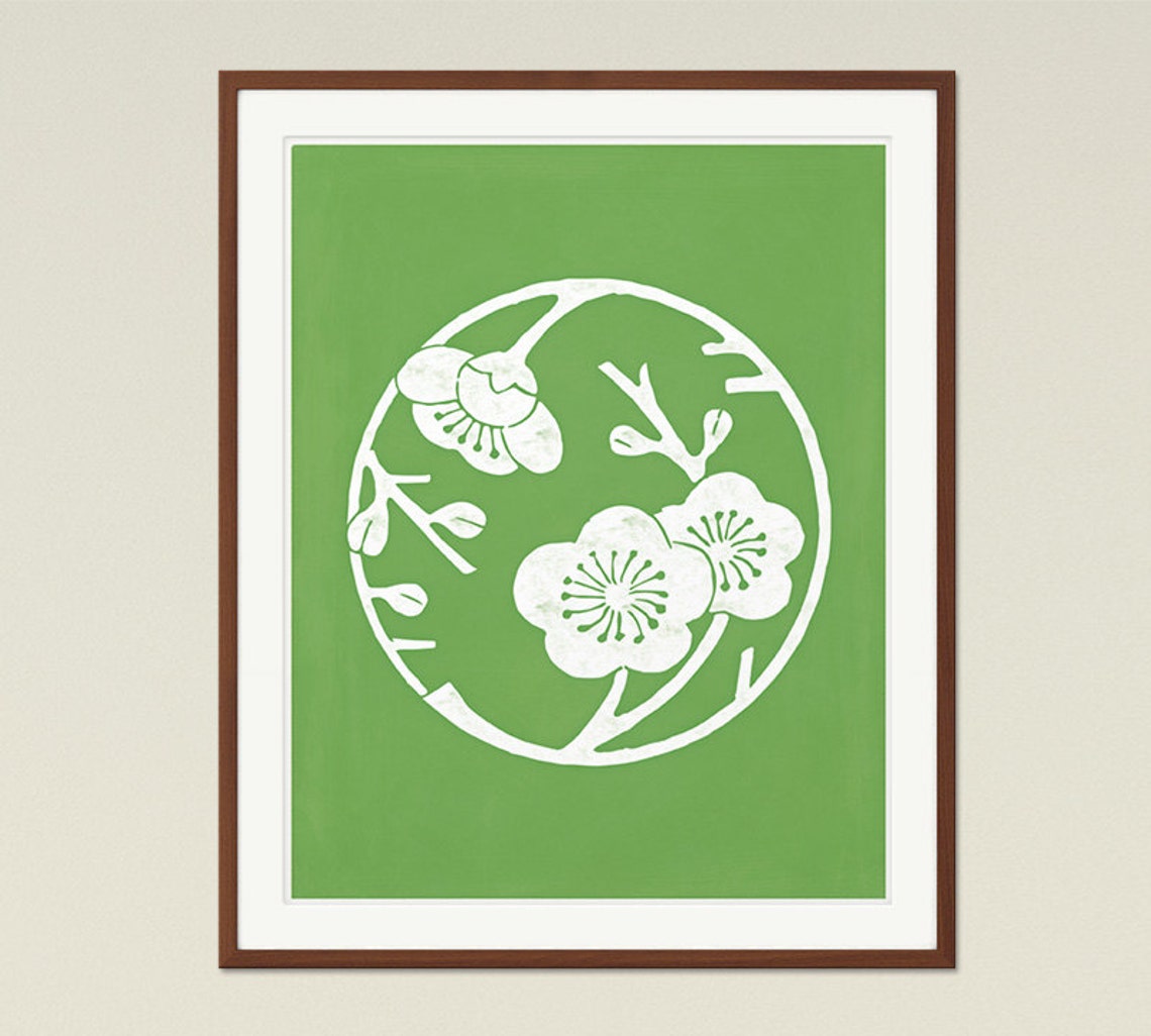 Japanese Design 03 Minimalist Printable Poster Asian Decor | Etsy