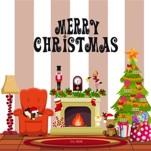 Packung mit 10 Karten - klassische Design Weihnachtskarten