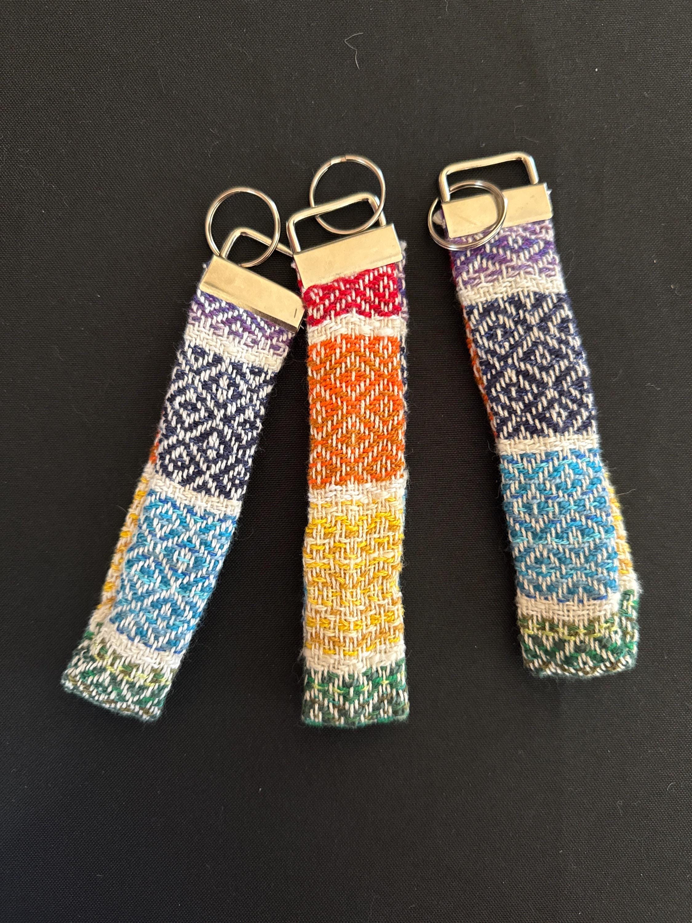 Woven Keychains (assorted Colors) - Etsy
