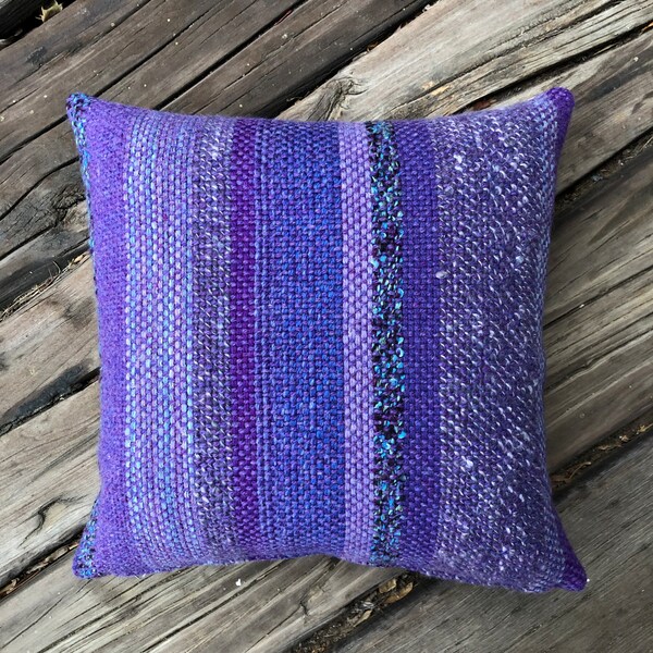 Handwoven Pillow Etsy