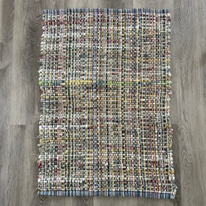 Upcycled Multicolored Rag Rugs - Etsy