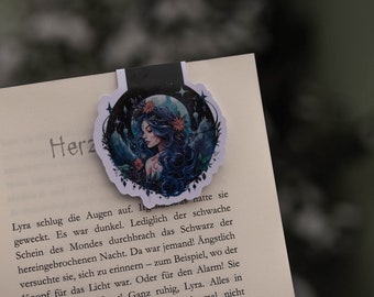 Magnetic bookmark, Fantasy Girl Anime Mermaid, Bookmark, magnetic, reading