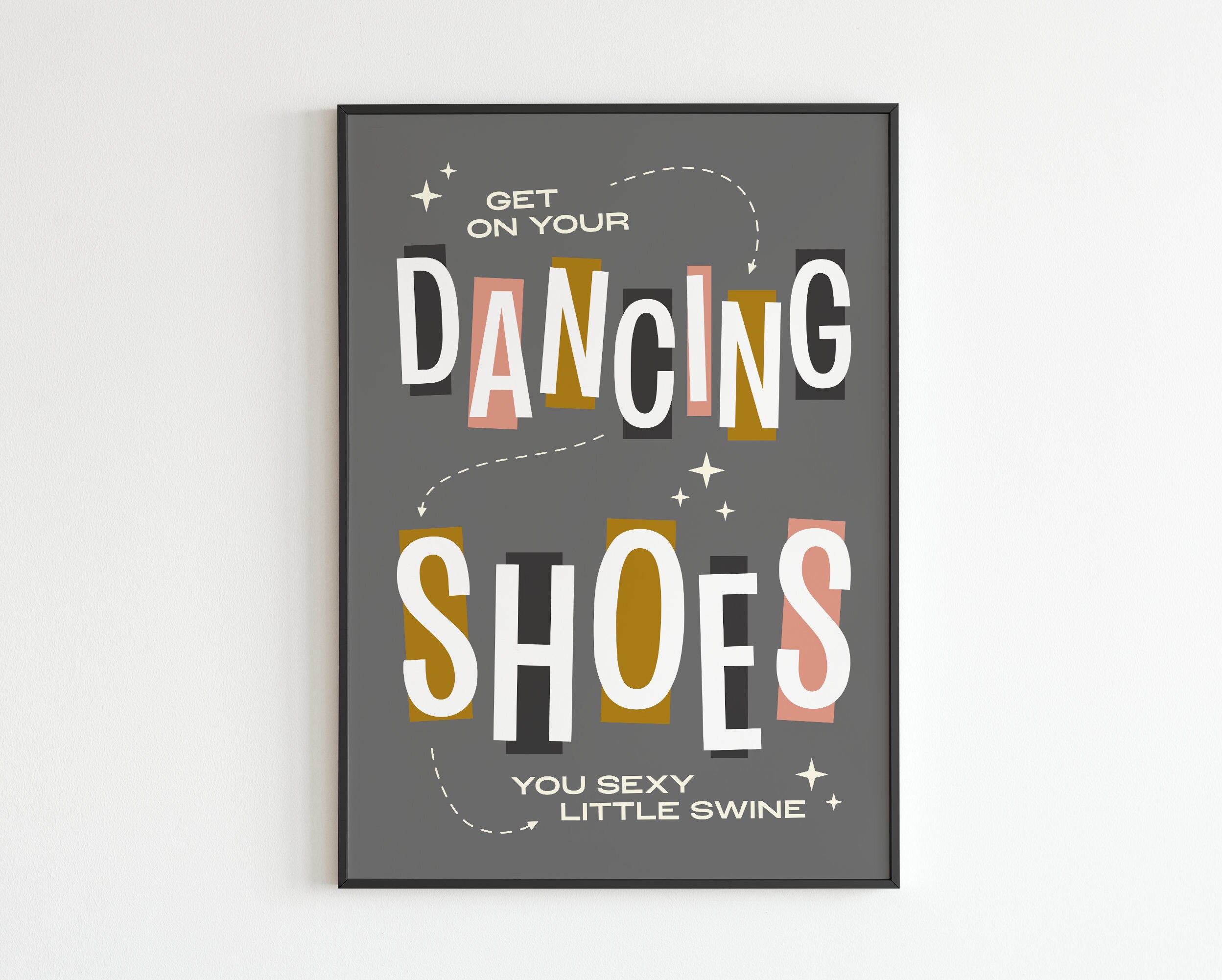 Arctic Monkeys Dancing Shoes Lyrics Music A3 A4 Etsy