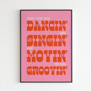 Wild Cherry - 'Play that Funky Music' - Lyrics - Musik - A3 - A4 - A5 - Wandkunst - Poster - Druck - Musik - Geschenk