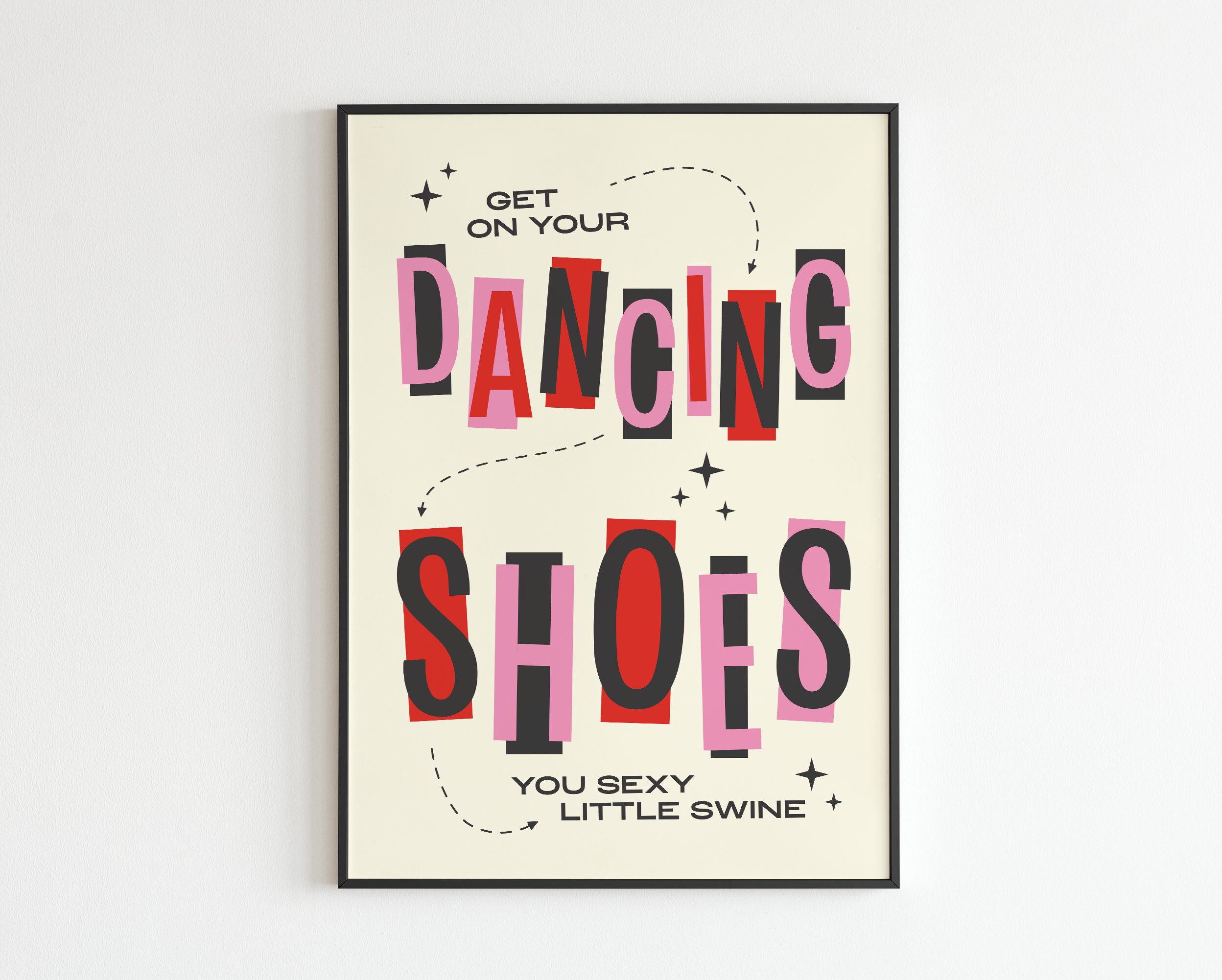 Arctic Monkeys Dancing Shoes Lyrics Music A3 A4 Etsy