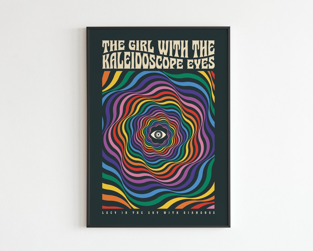 The Beatles the Girl With the Kaleidoscope Eyes Lyrics Music A3 A4 A5