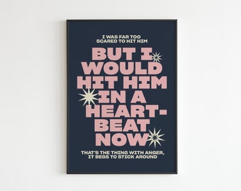 Sam Fender - Seventeen Going Under Lyrics - Lyrics - Music - A3 - A4 - A5 - Wall Art - Print - Music - Gift
