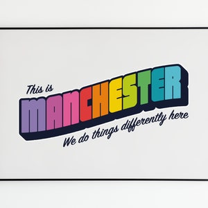 Tony Wilson - 'This is Manchester we do things differently here' - Music Manchester Quote