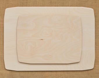 Thick Drawing & Painting Boards - Small or Medium 3/8" thick - Baltic Birch Plywood Board with Water-Based Finish