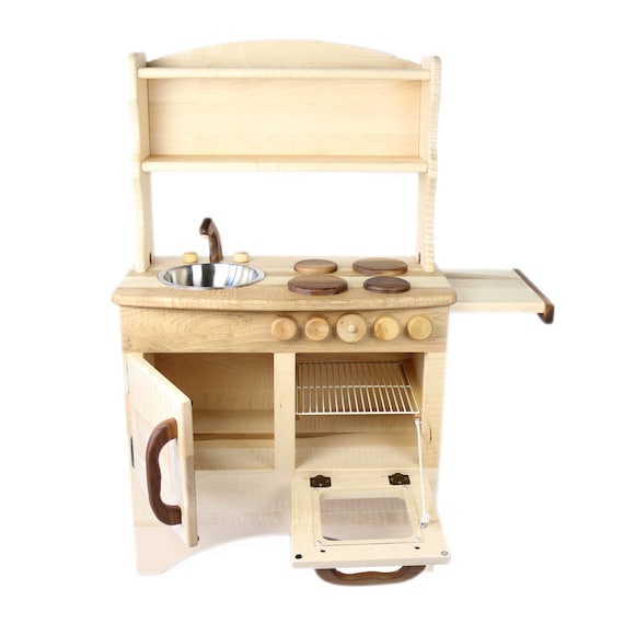 Maple Simple Hearth Wood Play Kitchen