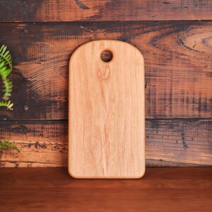 Cherry Medium Platter - Cutting Board - Breakfast Board - 5.5 x 10 inches