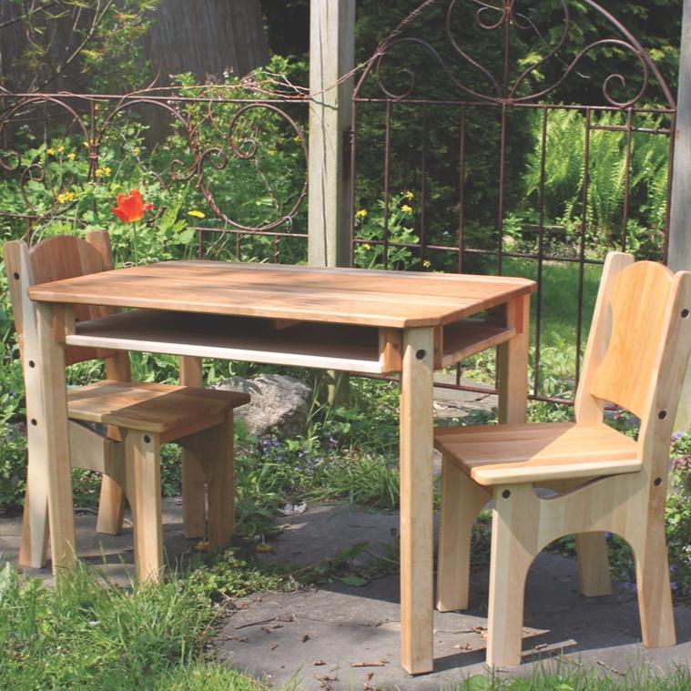 Rustic Kids Table Children's Hardwood Farmhouse Table, Table With Chairs, or Farmhouse ...