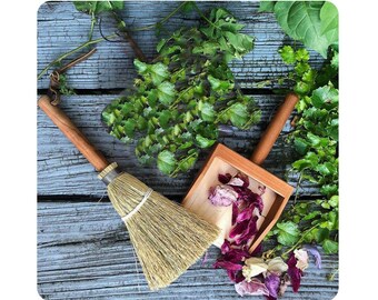 Child's Whisk Broom and Dust Pan