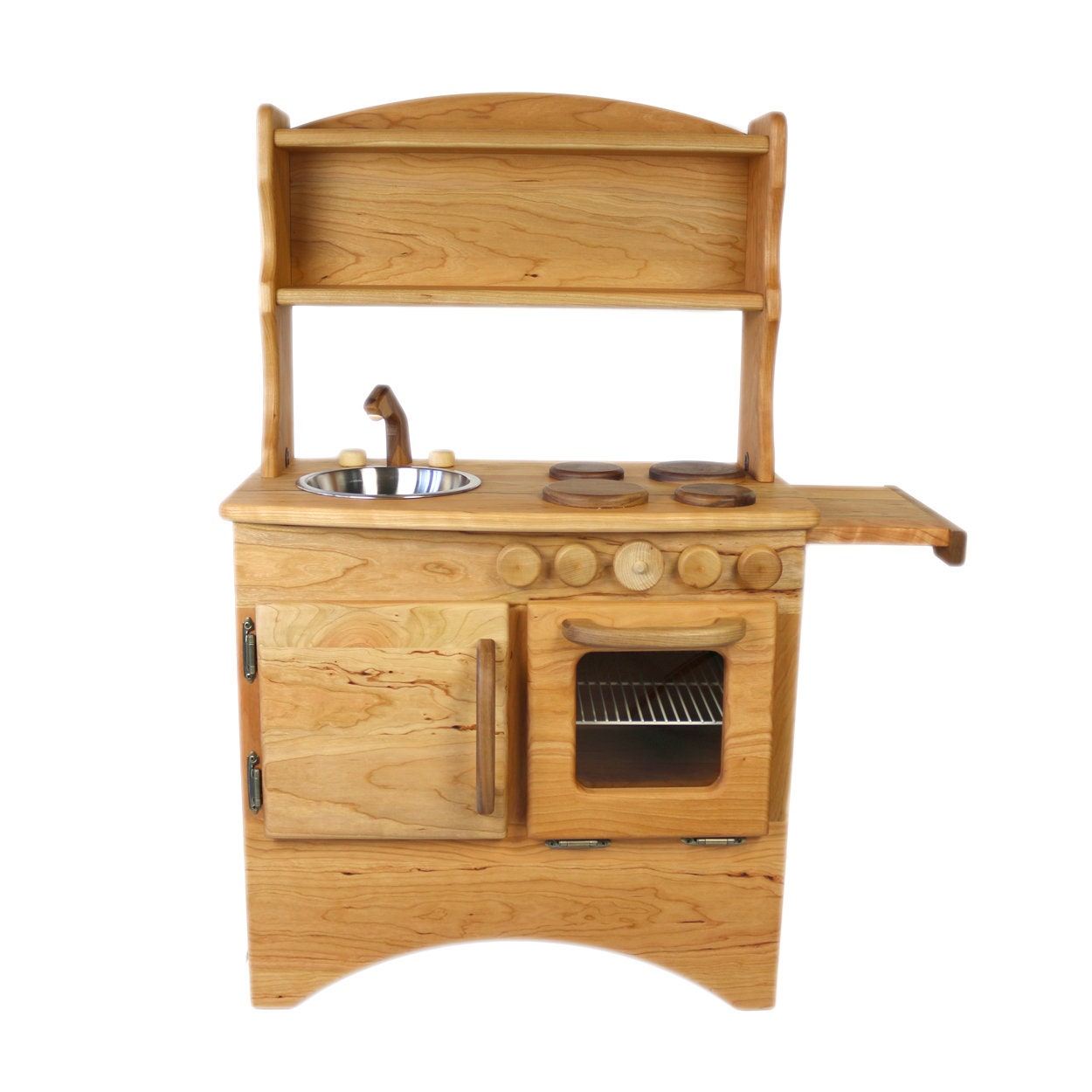 Cherry Wood Play Kitchen