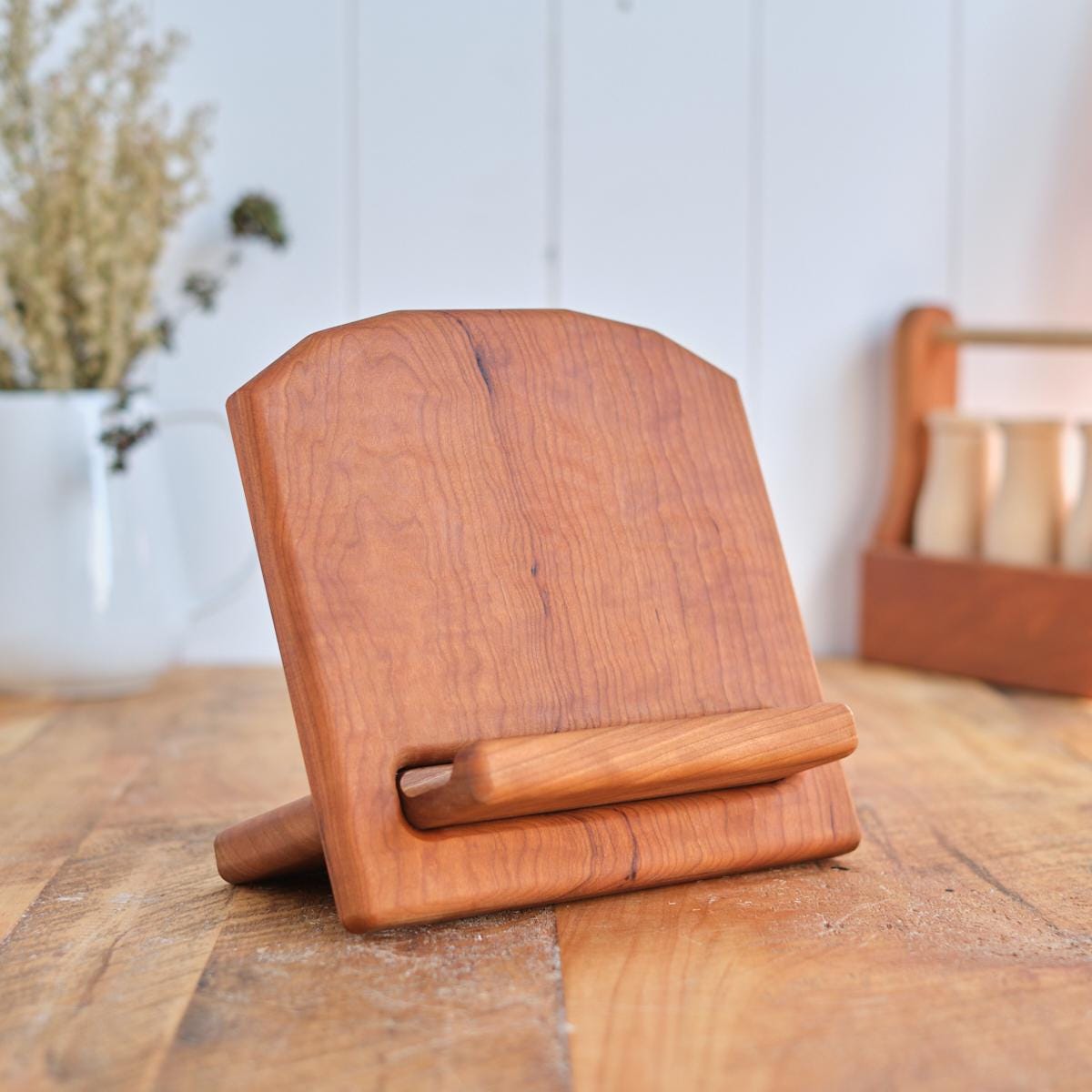 Book Display Stand 8x8 Cherry Wood - Etsy