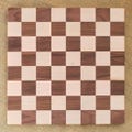 16x16 inch Walnut & Maple Frameless Checker Board (Various Options)