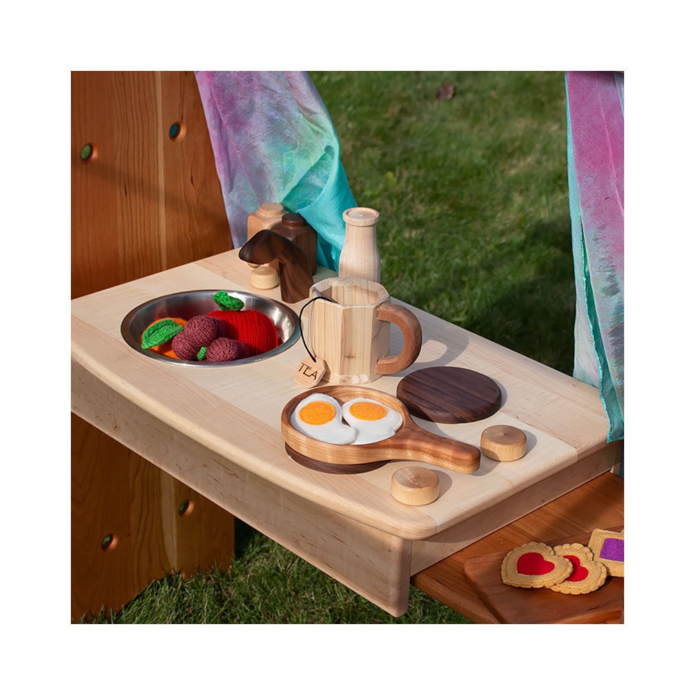 Foldable play kitchen sales