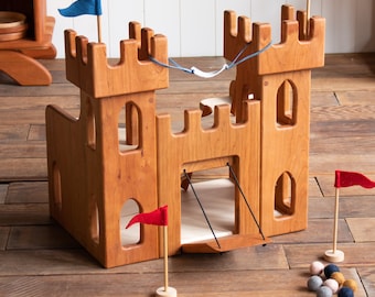 Wooden store fort toy