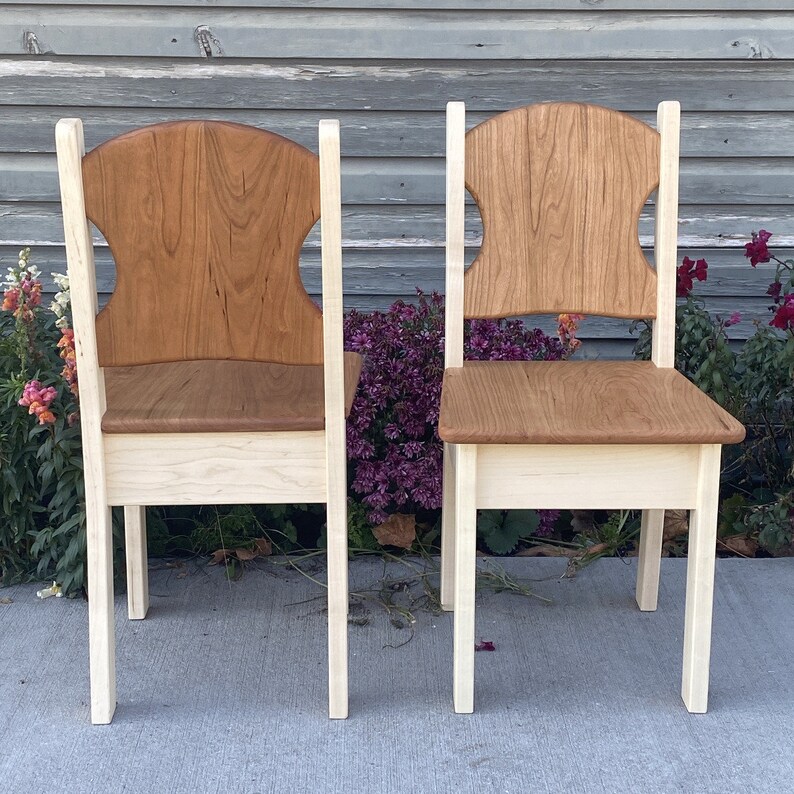 Large Everyday Simple Rectangle Table and Optional Child Chairs or Everyday Bench Add-on Tung Oil Finish Only 28 x 42 Solid Wood image 10