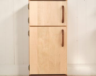 Simple Fridge Wooden Play Refrigerator - Premium Maple