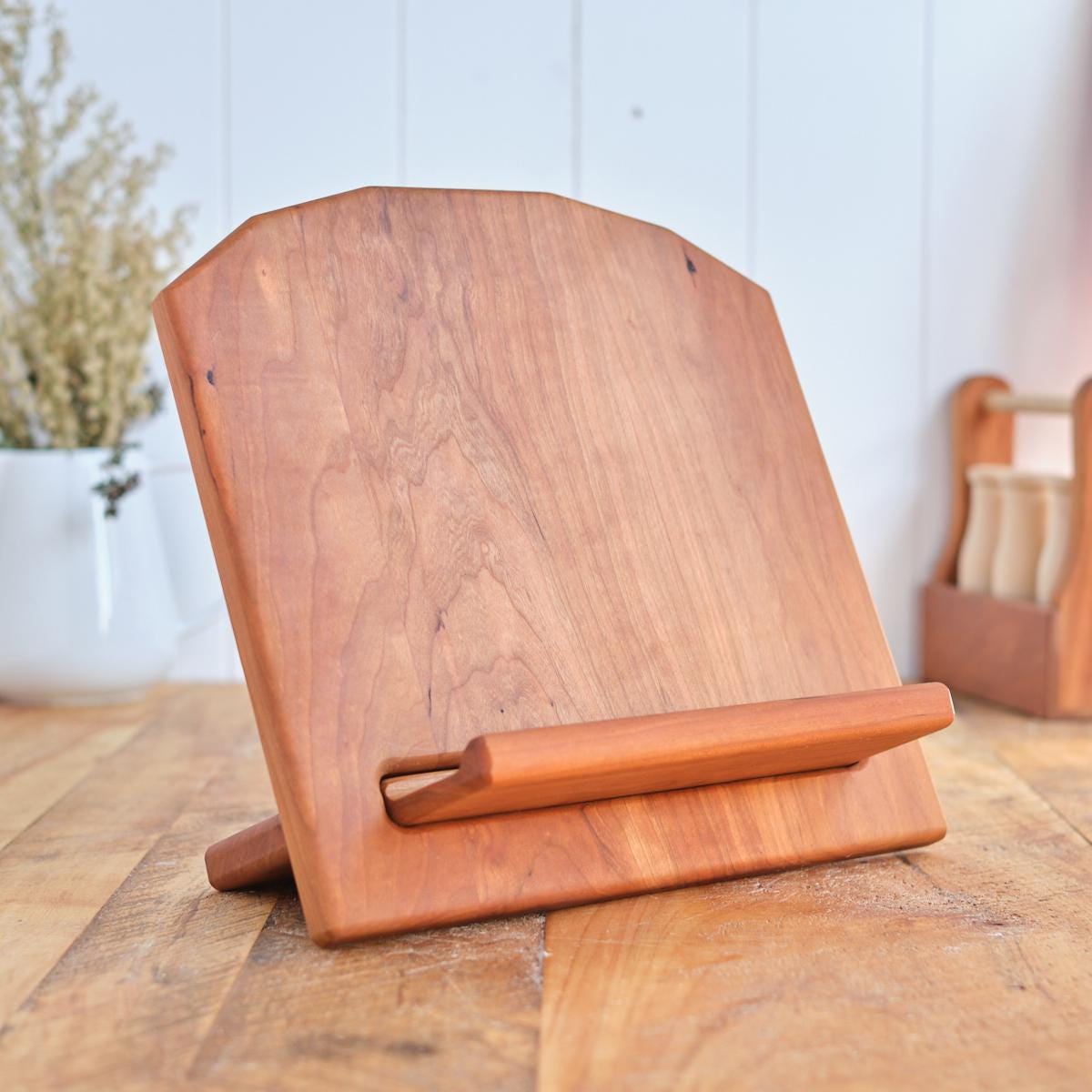 Book Display Stand 12x12 Cherry Wood - Etsy