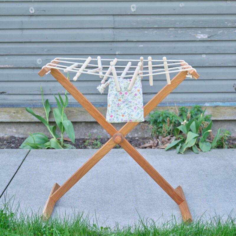 Old Wooden Drying Rack - Etsy
