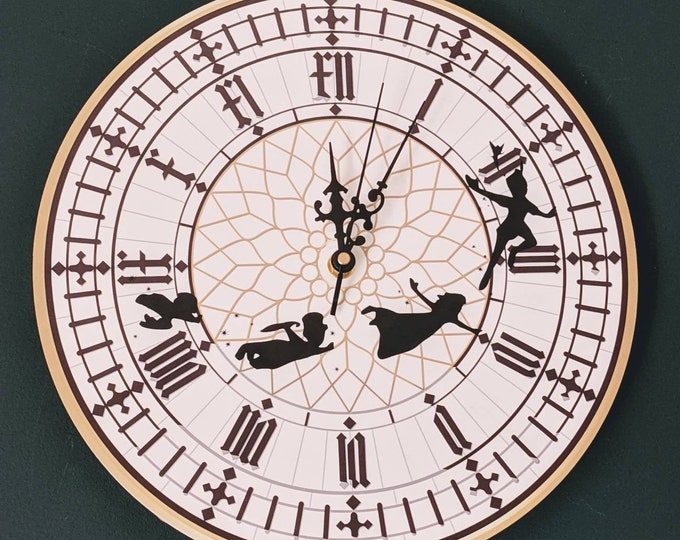 Enchanted Clock Tower Peter Pan Inspired Clock Big Ben Etsy UK