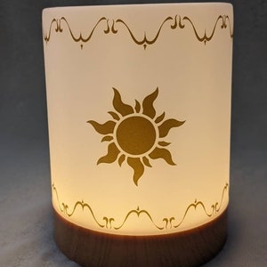 Enchanted Lantern | Tangled Rapunzel Inspired Lantern | Colour Changing Touch Light | Touch Lamp | Bedside Lamp | Wedding