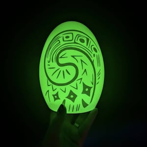 Enchanted Gem | Moana Tafiti Heart Inspired Lamp | Colour Changing Touch Light | Touch Lamp | Bedside Lamp | Wedding