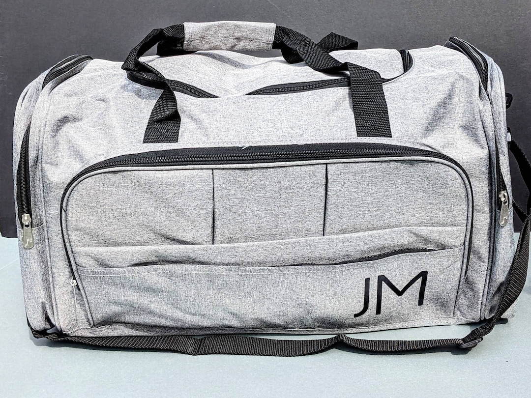 Personalised Men's Gym Bag New Year's Resolution Etsy