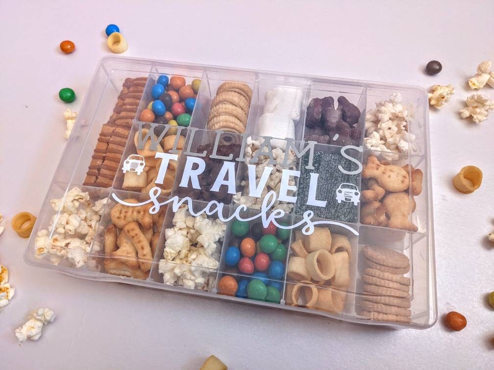 Personalised Travel Snacks Box Plane Snacks Road Trip Etsy UK