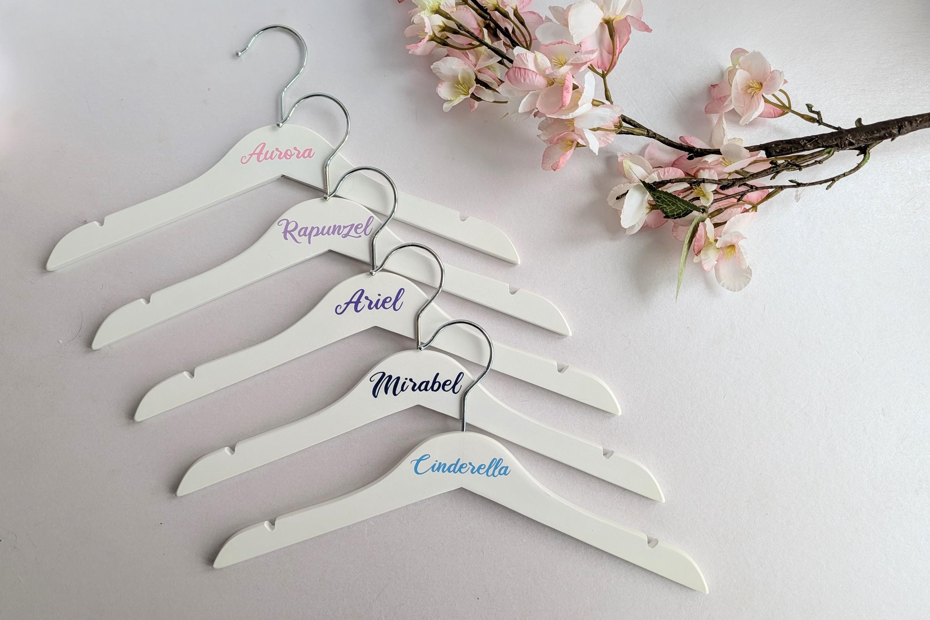 princess dress hanger DIY Closet for Princess Costumes